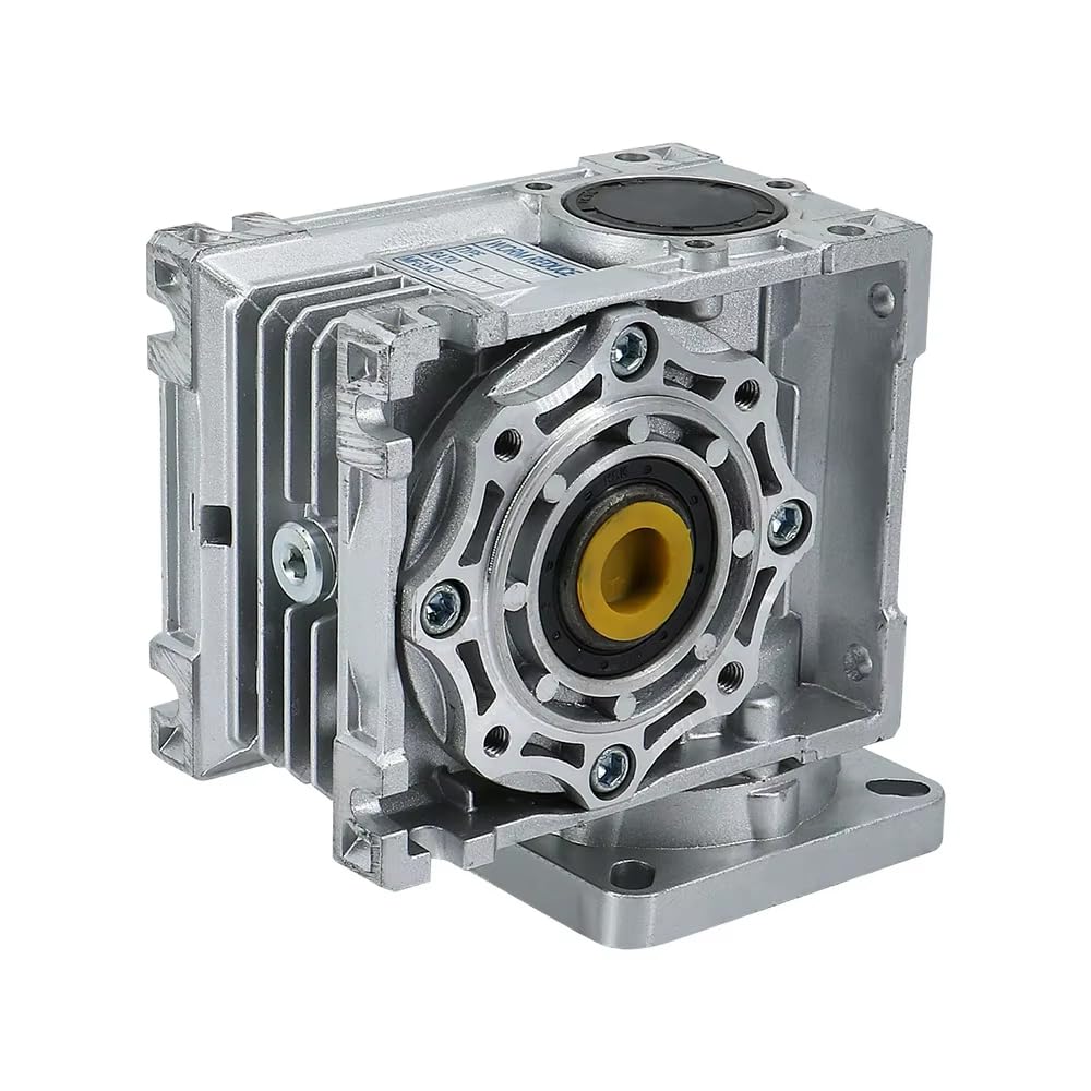 NMRV030 Schneckengetriebe Aluminium 5:1-80:1 Eingang 8mm/11mm Ausgang 14mm für Nema23 Motor