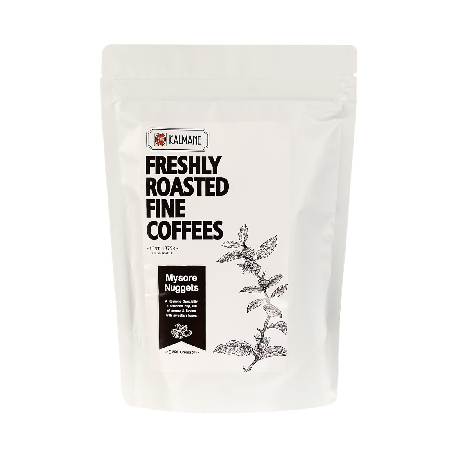 See full amazon price history chart for Kalmane Koffees | Mysore Nuggets Ground Coffee Powder Made with 100% Specialty Grade Arabica - Roasted Frequently in Small Batches - Aromatic Flavor, 100% Coffee (250 gm, Coarse Grind) Kalmane Koffees | Mysore Nuggets Ground Coffee Powder Made with 100% Specialty Grade Arabica - Roasted Frequently in Small Batches - Aromatic Flavor, 100% Coffee (250 gm, Coarse Grind) (B09N3V9JV8) Amazon Price History, Amazon Price Tracker