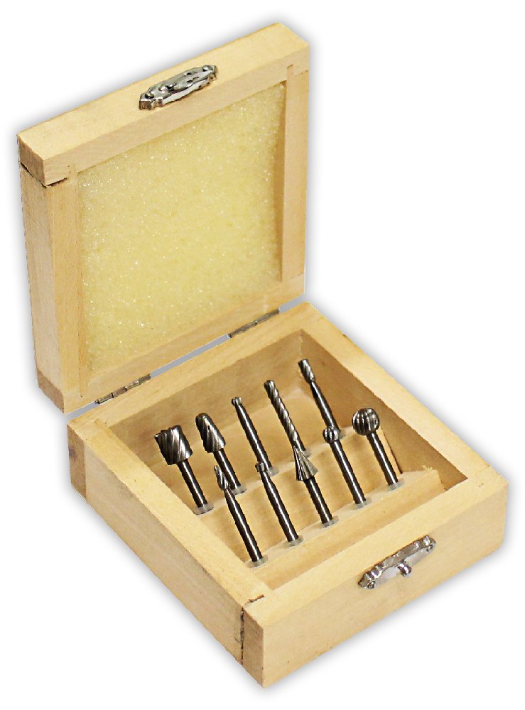 DYNAMIC 10 Pc Engraving Set | Premium High-Speed Steel | 1/8