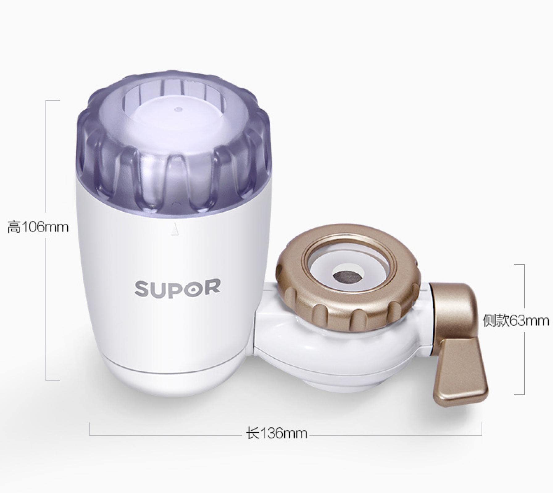Purificador de Agua hogar Cocina Universal Grifo Filtro purificador de Agua Ultra Filtro de Agua