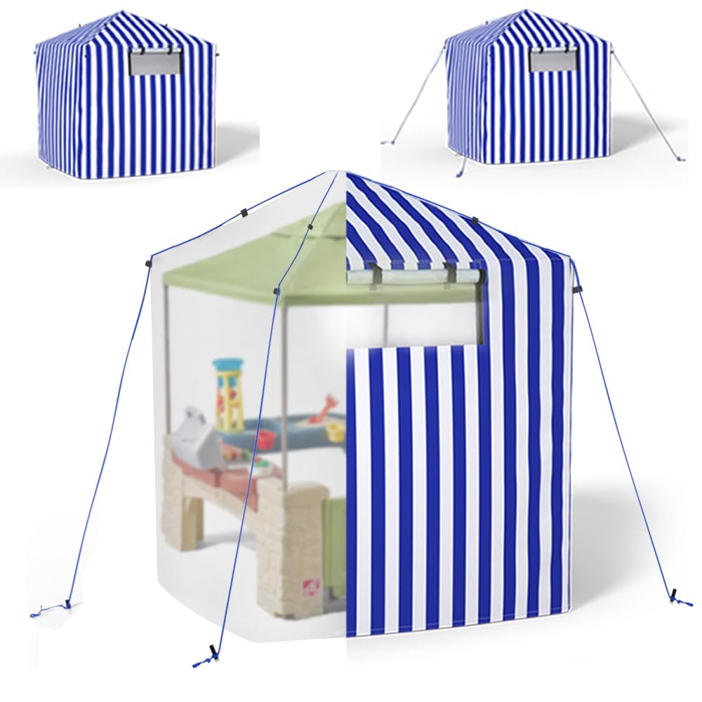 KWTUAC Kids Step2 Outdoor PlayhouseCover? With 2 WindRope?700D Durable,PlayhouseCover Resistant To StrongWinds And Heavy Rain?Only Cover And WindRope(55