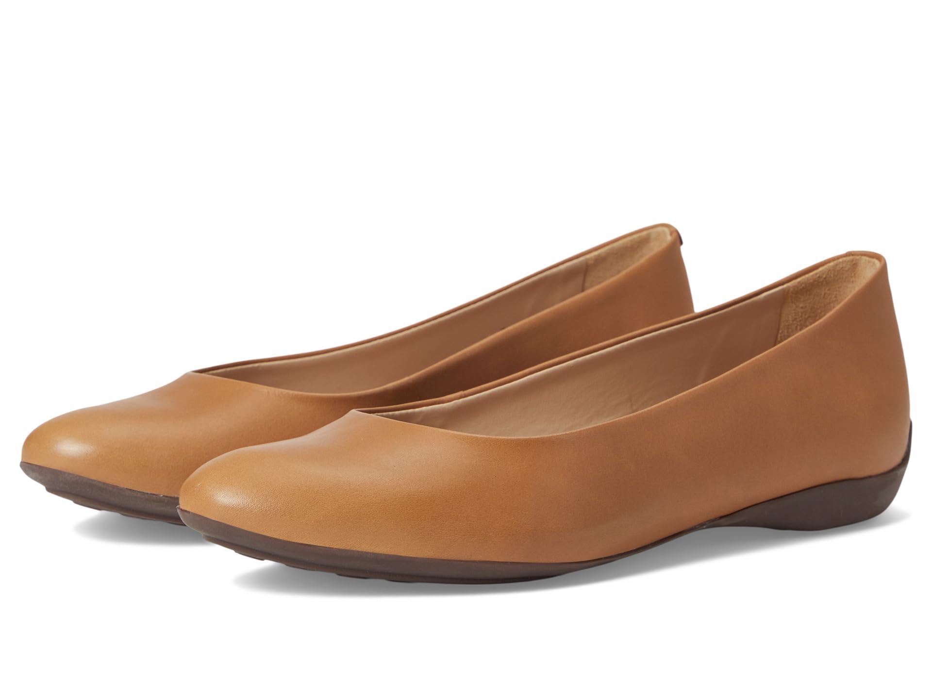 Women's Genuine Leather Comfort Slip on Ballet Flats