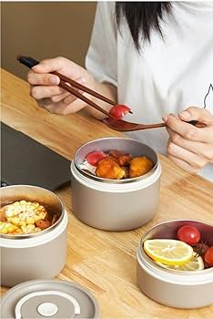 304ステンレス鋼 保温弁当箱 大容量*5 Amazon | 保温弁当箱 304ステンレス 格分けランチボックス 水を