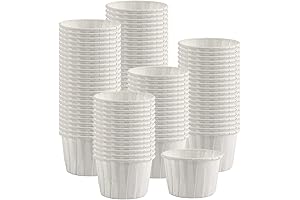Disposable 1 oz Paper Souffle Cup for Ketchup, Sacrament, Condiments Or Medicine Cup