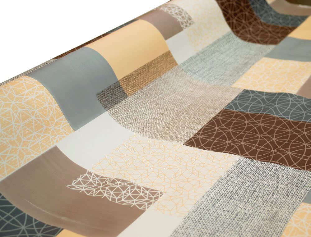 Grande Nappe En Toile Cirée Rectangulaire En Pvc Facile À Nettoyer 140