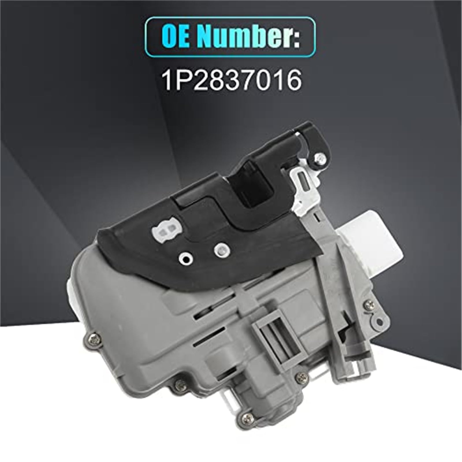 Actuador de Cerradura de Puerta Delantera Derecha 1P2837016 ABS Metal Blanco Motor de Cierre centralizado para Coche