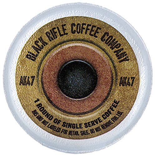 Black Rifle Coffee Ak Espresso (Medium Roast Coffee Pods, 50 Count) Single Serve Coffee Pods, Colombian And Brazilian Grounds With A Nutty Aroma And Citrus And Dark Chocolate Flavors, Helps Support Veterans And First Responders #TOP1
