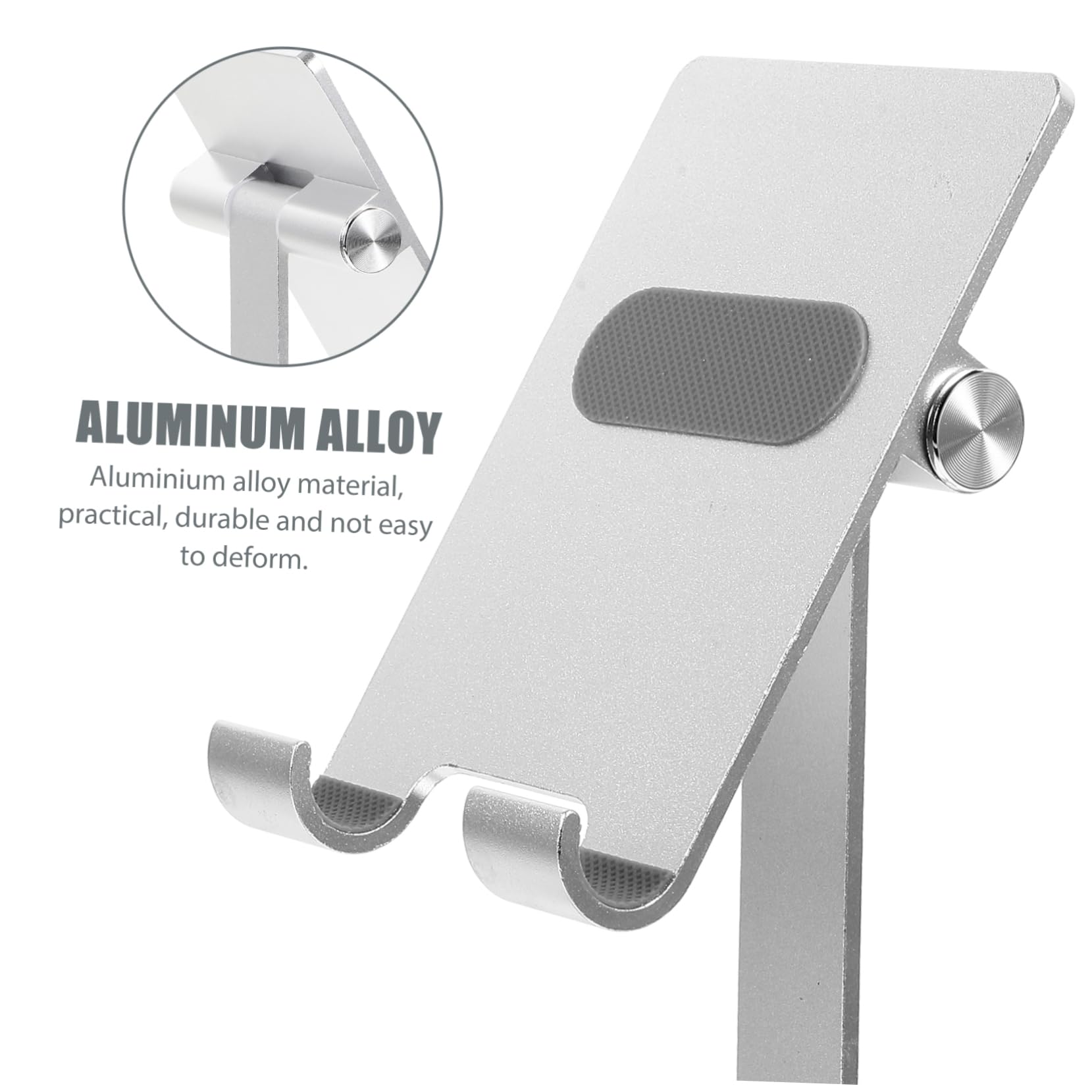 CHILDWEET 1pezzi Supporto Per Smartphone e Tablet Stand Da Tavolo Lega Di Alluminio Design e Portatile Compatibile Con Dispositivi Elettronici Per Visionare Video e Lavorare Da Casa