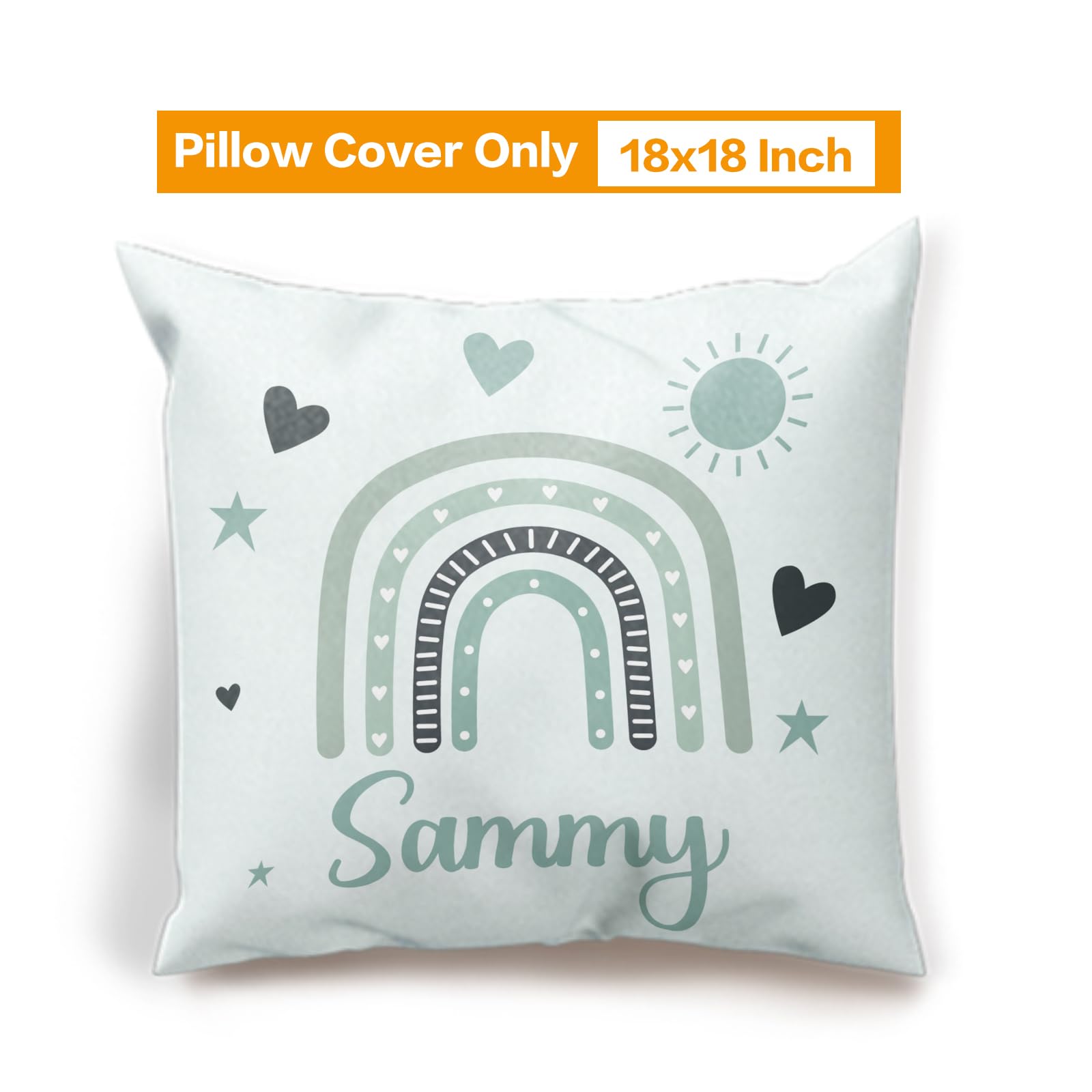 Juego de ropa de cama para cuna de bebé, 5 piezas, juego de cuna de guardería con bolas y diseño de arco iris, manta de bebé con nombre personalizado, sábana bajera para cuna, funda de