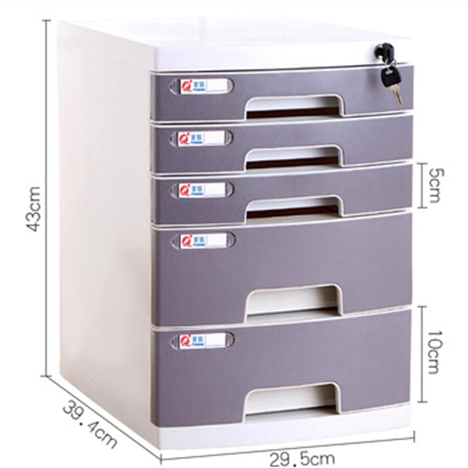 Multistrato A4 Desktop nizer – Cassettiera viola per casa e ufficio, soluzione efficiente per l'ordinamento dei documenti, classificatore di file per un facile accesso e nizzazione