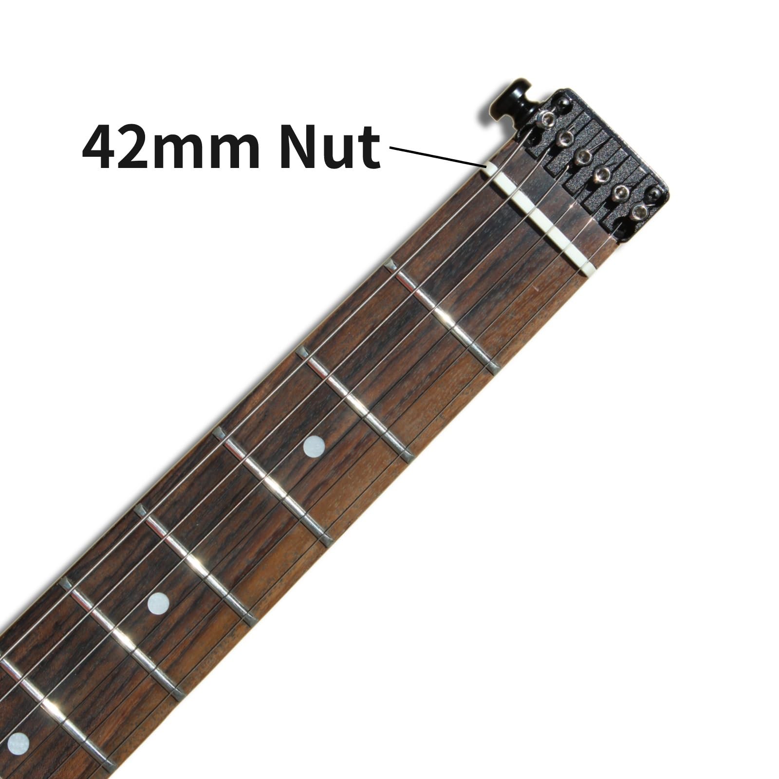 Gitara Podróżna Elektryczna Gitara Bezgłowa 6 Strun Jednoczęściowy Klonowy Gryf Przez Korpus Mosiężny Mostek Mocujący Profesjonalna Bezgłowy Gitara Elektryczna