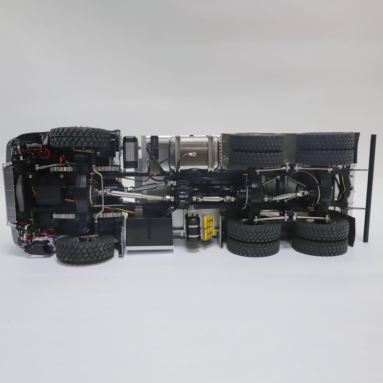 Kabolite 6X6 Hydraulic Rc Dumper Truck 1/14 for K3364 Huina Tipper Cars (Gray)