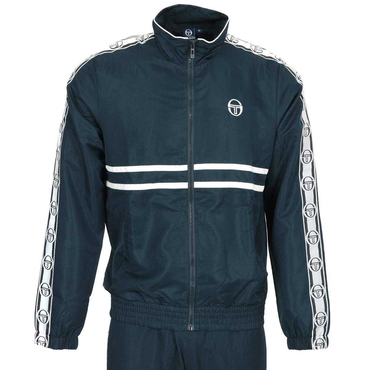 Sergio Tacchini Mens Doral Tracksuit Track Top Pants Navy Xl