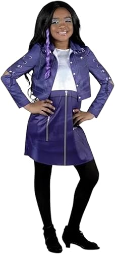 Jazwares Krystal Bailey Rainbow High - Disfraz unisex para Halloween con vestido, extensión de pelo