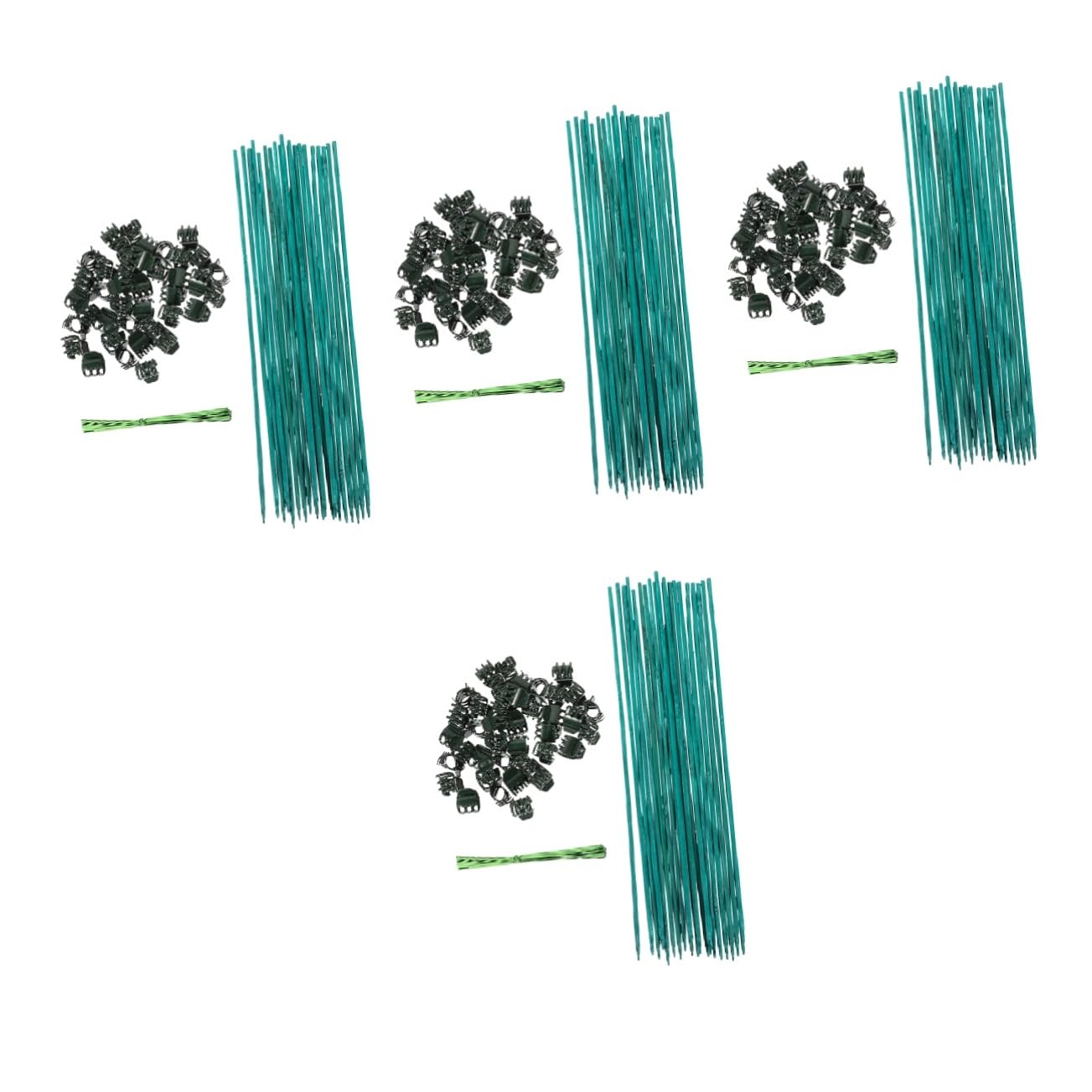 HEMOTON Lot De 4 Supports pour Plantes Tuteurs pour Plantes D'Extérieur Supports pour Plantes D'Intérieur Supports pour Compositions Tuteurs pour Fleurs De
