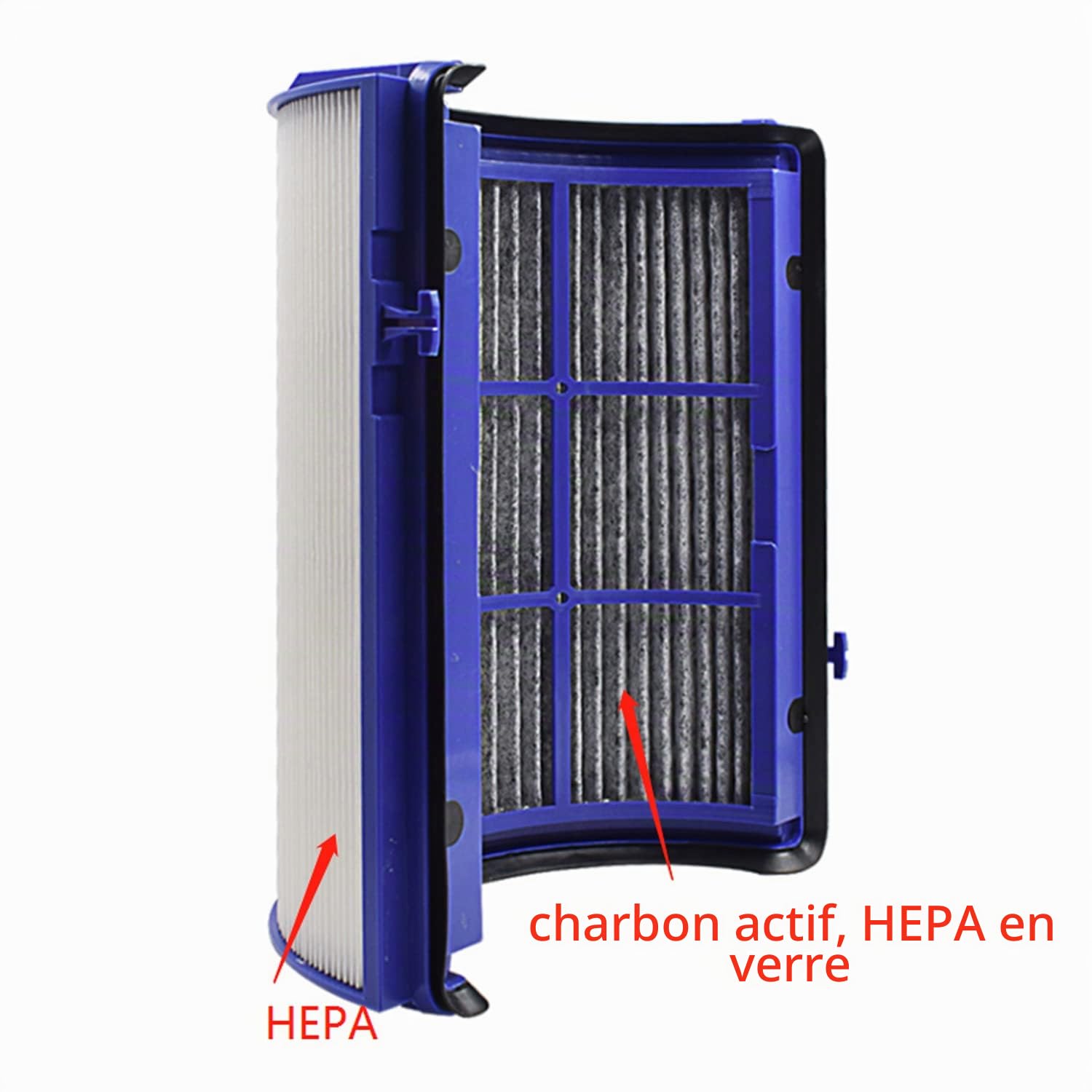 Filtre HEPA et charbon compatible avec Dyson PH01 Pure Humidify + Cool | HP06 Pure Hot + Cool Cryptomic, TP06, TP09, HP06, PH01, PH02, TP07, HP07, HP09, 970341-01, 965432-01