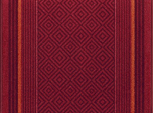 ID Mate 673004 Beaufort-Alfombra de pasillos Fibra de Poliamida rizada y Gel de látex, 3000 x 67 x 0,7 cm.