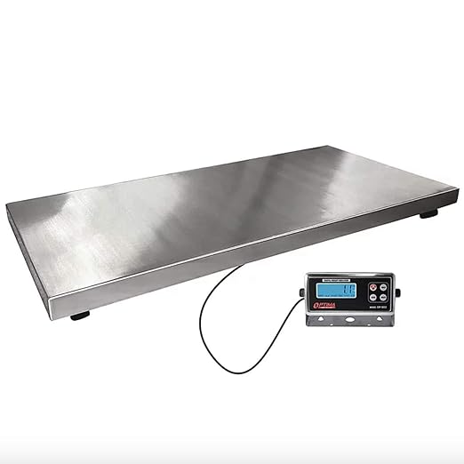 Optima 43" x 20" Vet Scale 1,000lb x 0.2lb, OP-922-1000LED