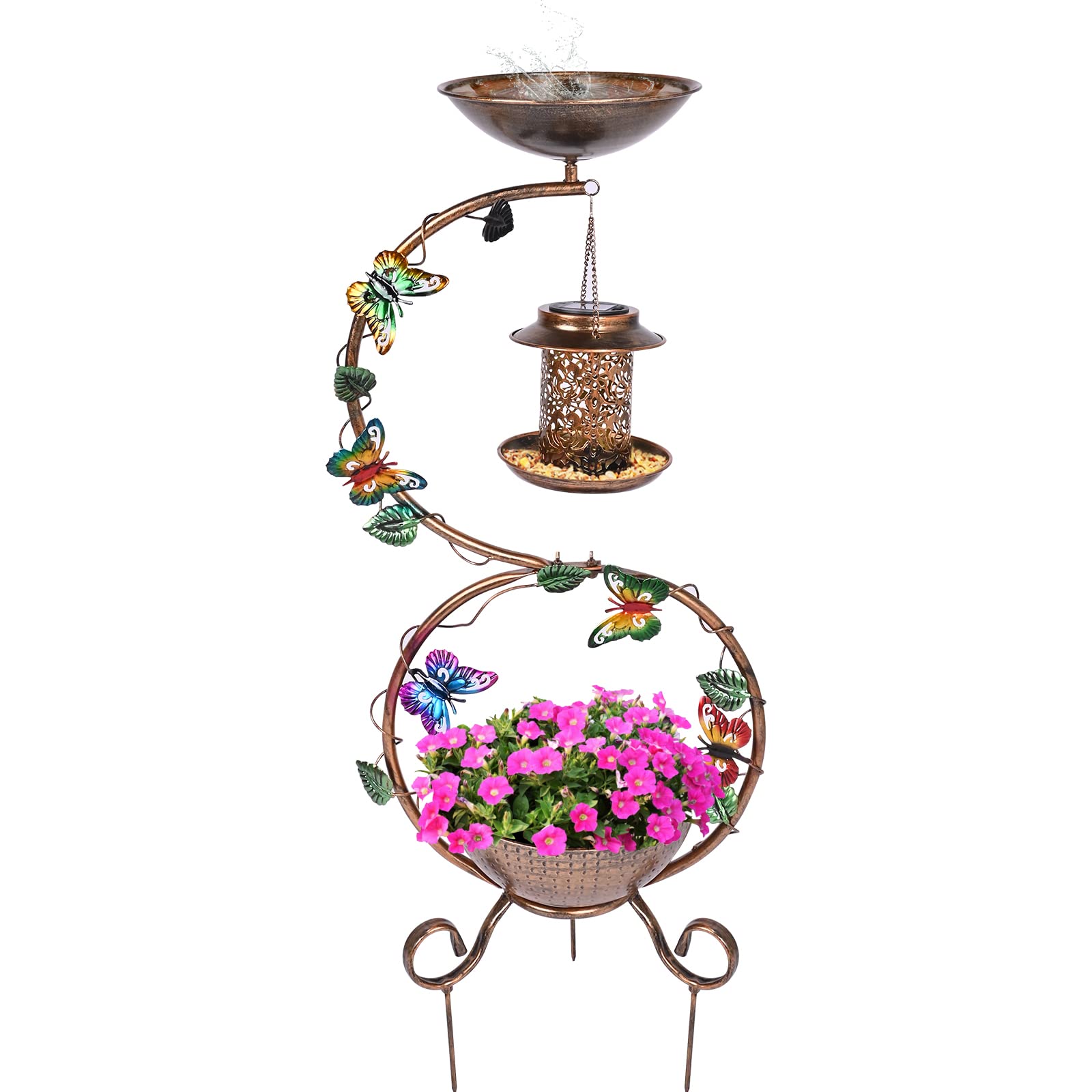 10 Best Unique Bird Baths for Your Garden 2023 Hummingbirds Plus