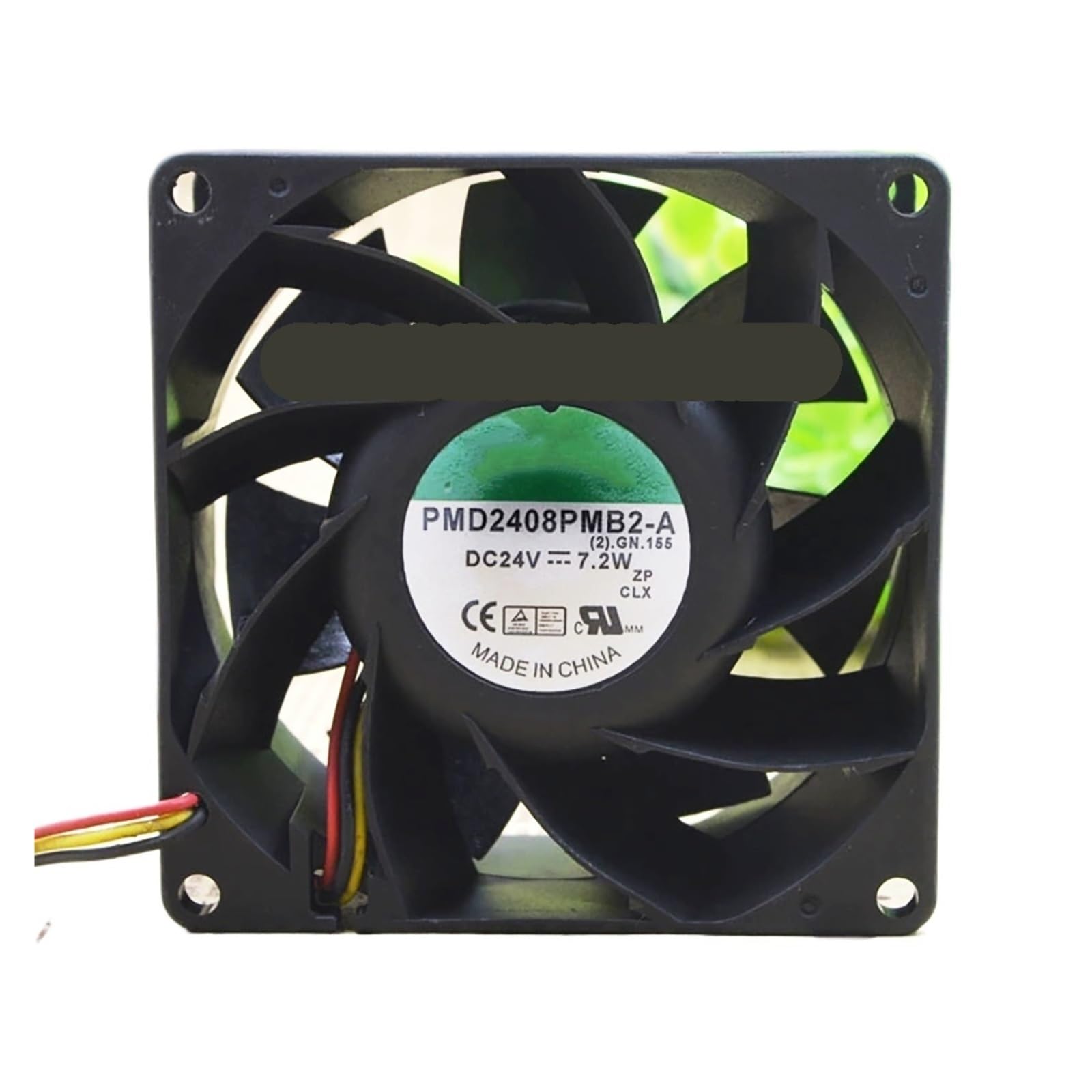 YLPWKMVZ Inverter radiator PMD2408PMB2-A 24VDC 7.2W 80 * 80 * 38mm