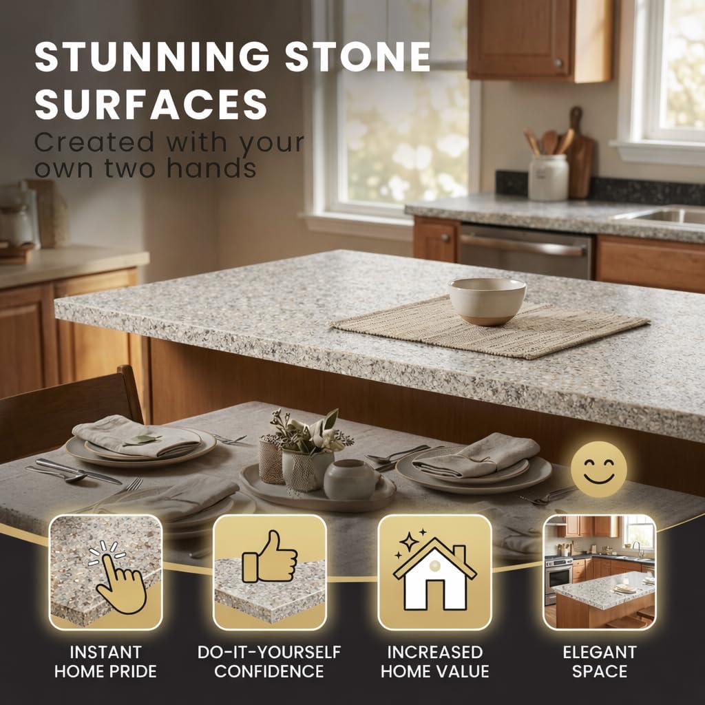 Daich SpreadStone Mineral Select Countertop Finishing Kit (Onyx Fog)