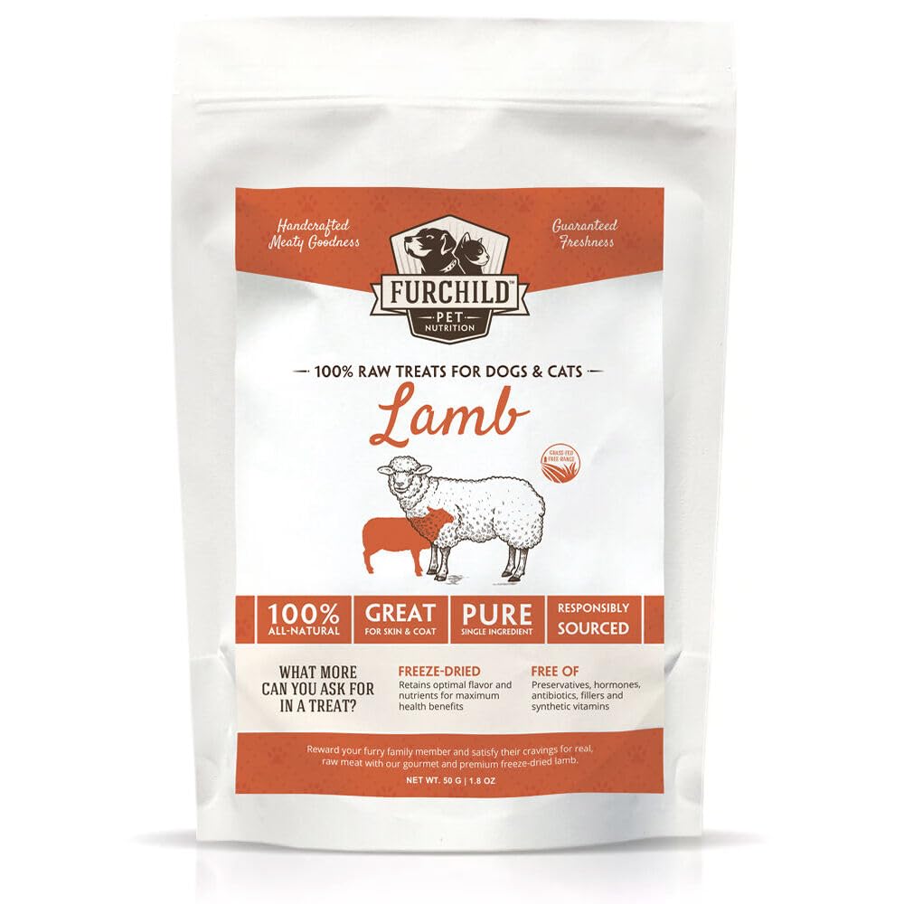 Furchild | Premium Freeze-dried Grass-fed Lamb Treats for Dogs and Cats
