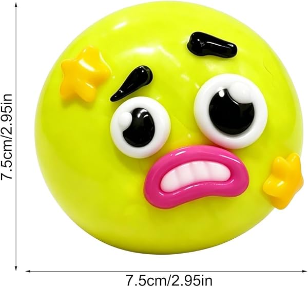 Smushers Squish-y Dog Toy, Sensory Fidget Toy with Cute Dog Face, Slow Lifting Sensory Fidget Sensory Fidget Toys, Stress Relief Balls for Adults, Soft and Safe Material - 2