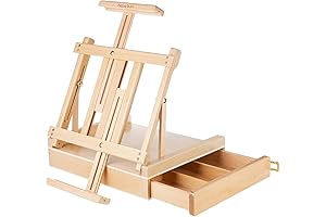 Falling in Art Studio's Adjustable Easel