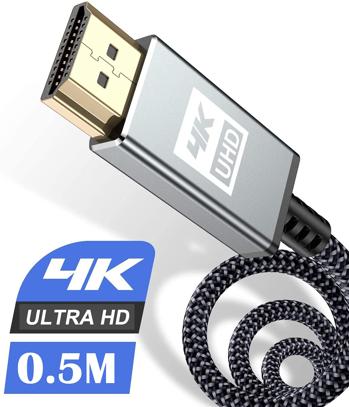 Amazon | 4K HDMI ケーブル 0.5m【ハイスピード アップグレード版