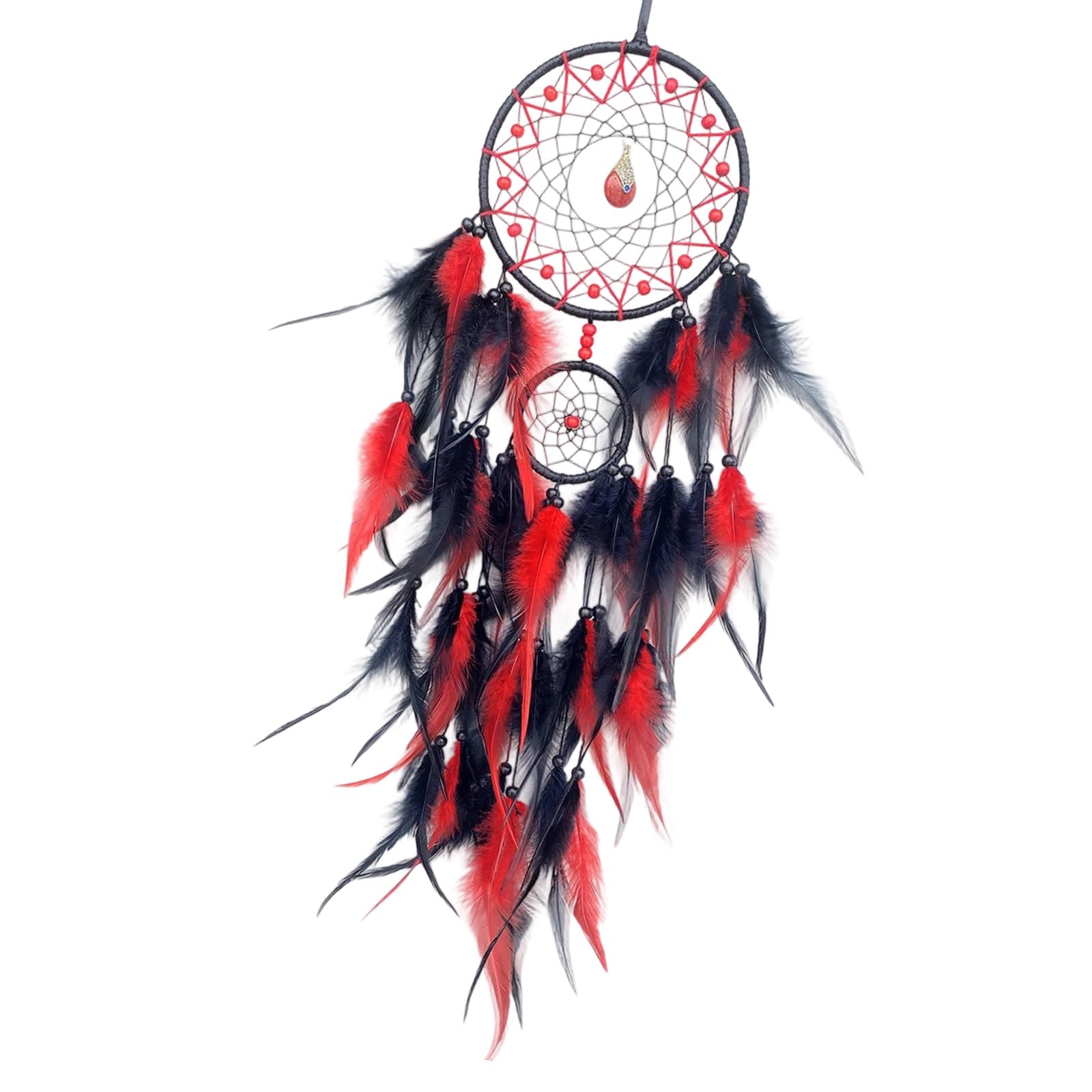 NEWFT Wall Art Dream Catcher Large Dreamcatchers Wall Hanging Decors Hand Woven Dream Catchers for Bedroom Living Room Dorm Catcher Decors