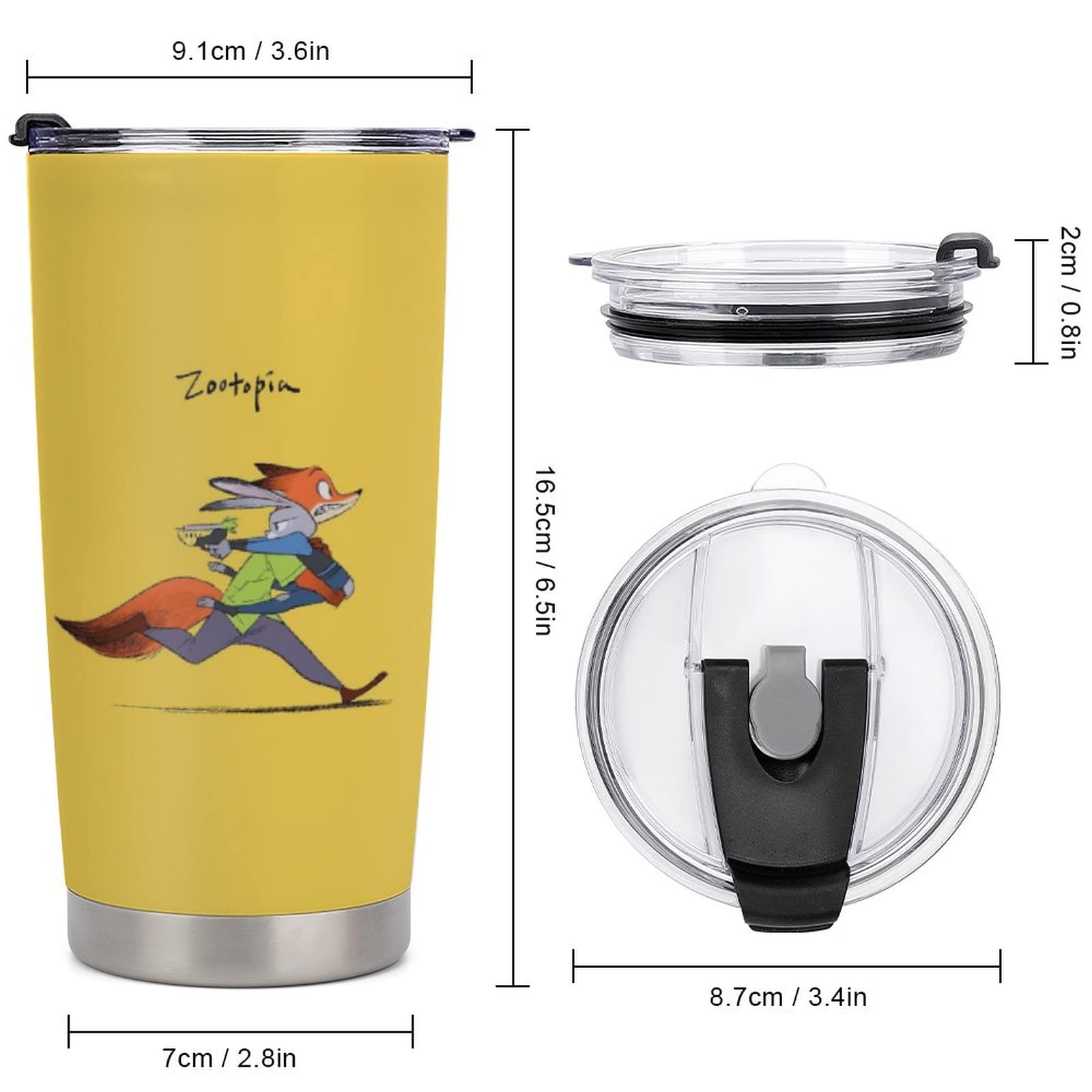 Amazon | ズートピア ニック・ワイルド ジュディ・ホップス マグカップ