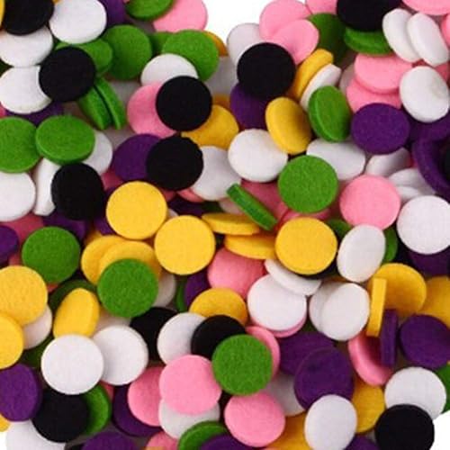 Miniatura 9 de 200 piezas de difusor de aromaterapia difusor de aromaterapia almohadillas de repuesto para collar de reemplazo de almohadillas de fieltro difusor