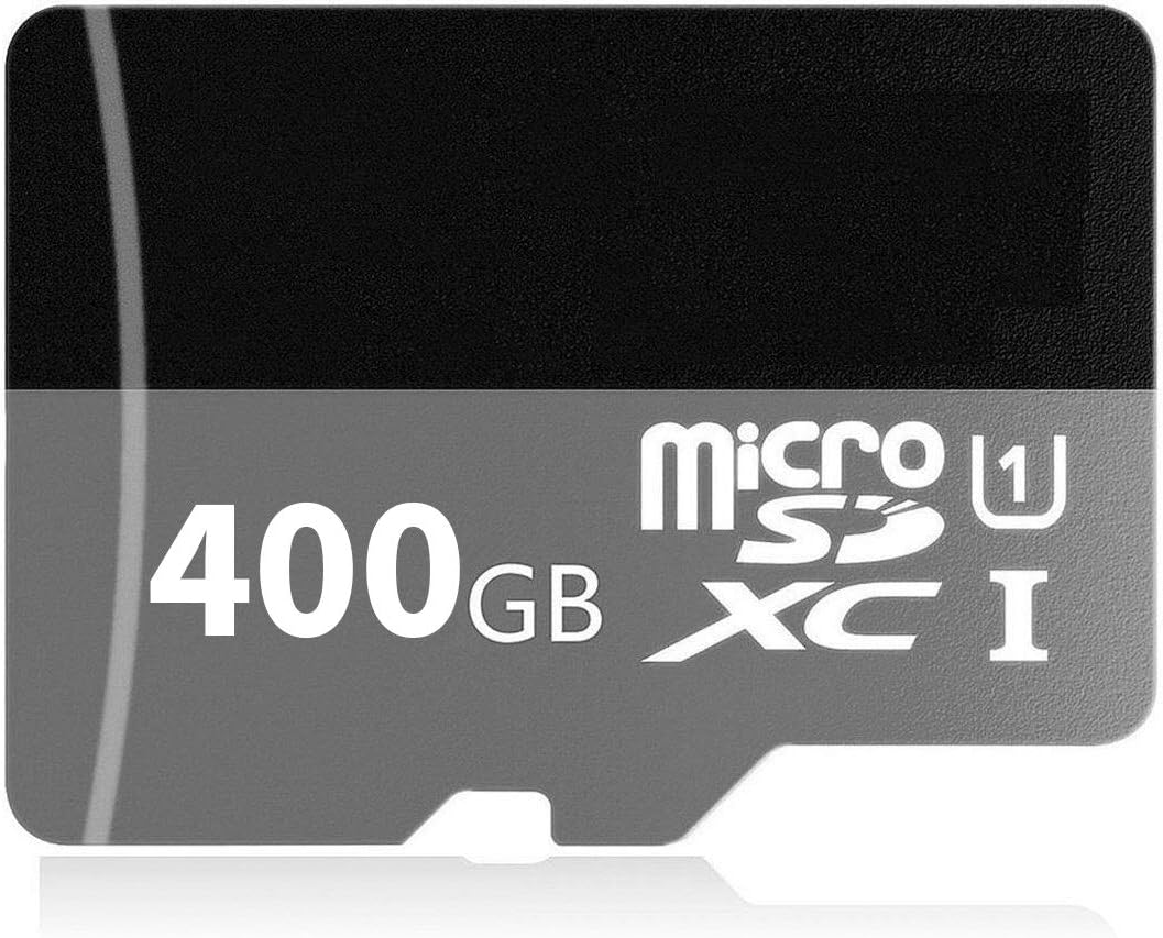 400GB Micro SD Memory Card High Speed Class 10 Micro SD SDXC Card with SD Adapter