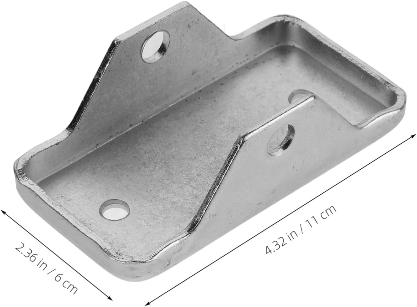 Trailer Jack Foot Plate Stabilizer Bracket Set with Removable Foot Pad and Floor Jack Extension for Rv and Travel Trailer Support