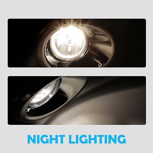 Miniatura 6 de AUTOWIKI luces antiniebla, luces antiniebla (lente transparente) para Nissan Pathfinder [2013-2016] – incluye interruptor y kit de cableado (2