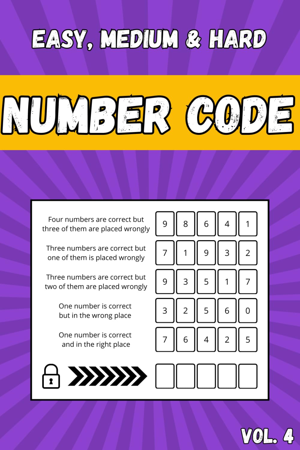 Number Code: 200 Math Puzzles - Vol 4 (Codebreaker Collection 3: NUC)