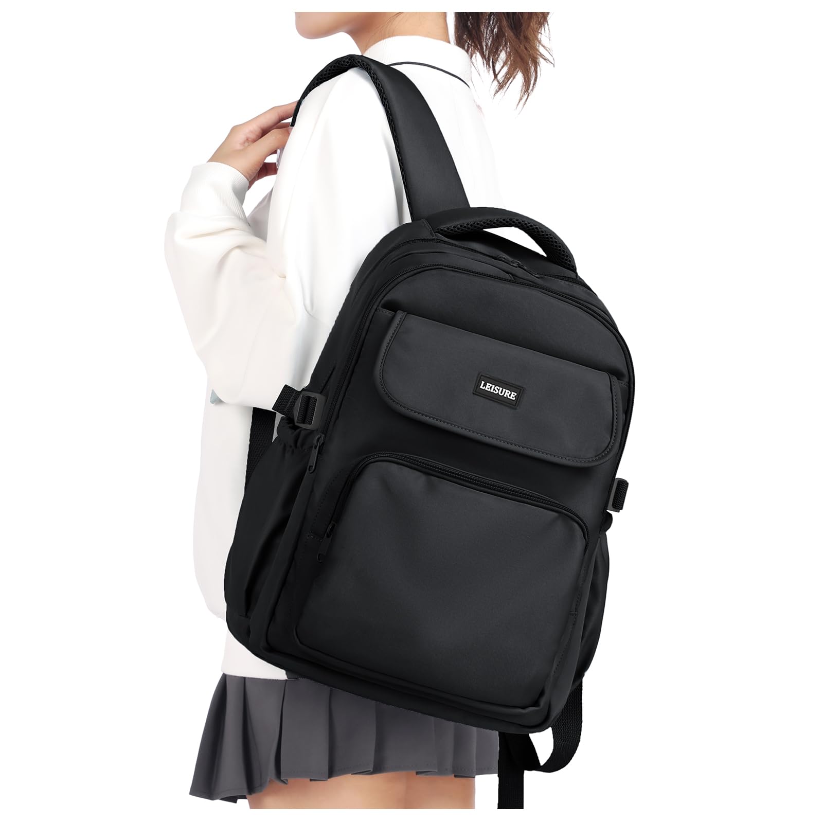 HYC00 School Bags for Teenage Girls Lightweight School Backpacks for Girls Backpack for School Secondary High School College Backpack Travel Work Rucksack for Women Waterproof Casual Daypacks