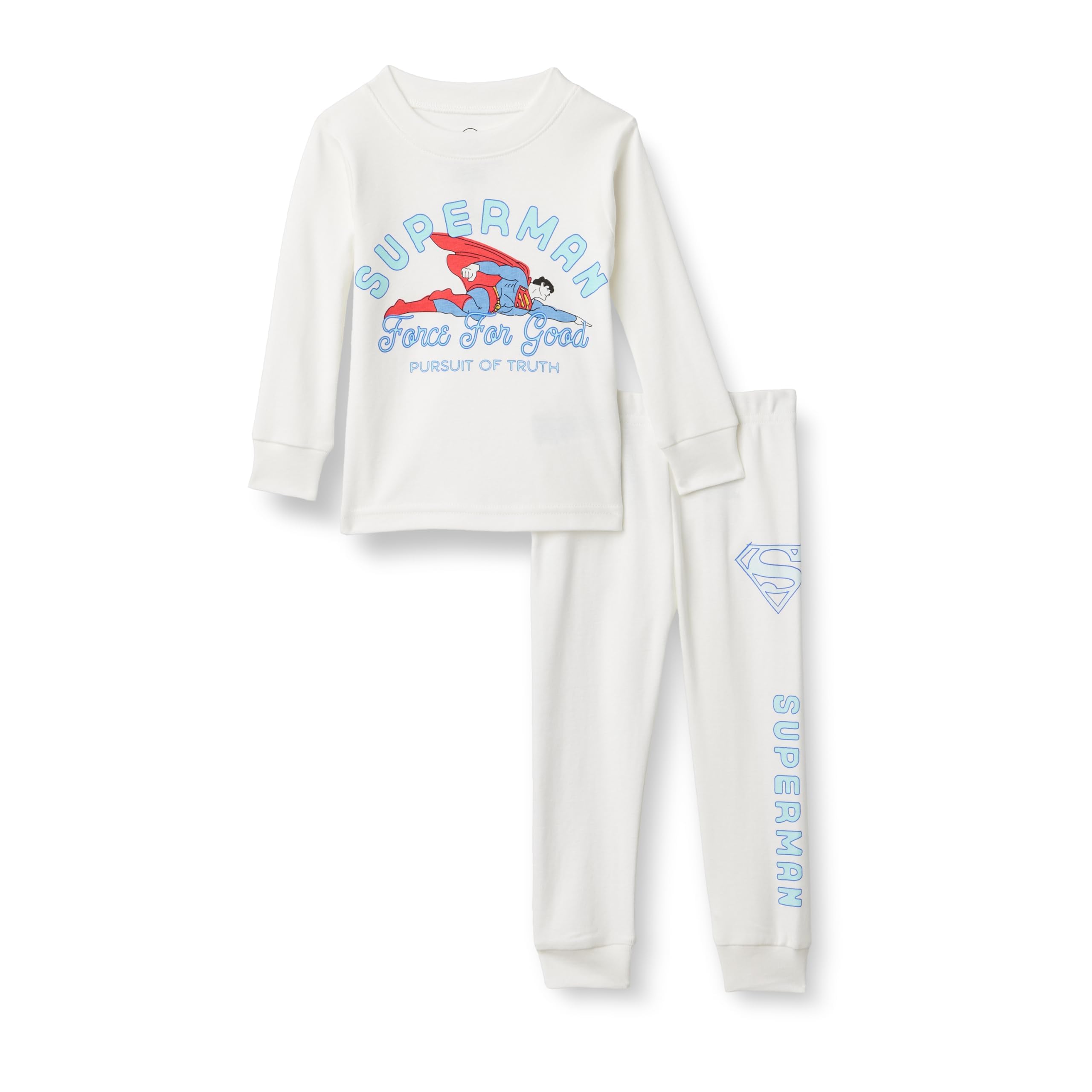 Amazon Essentials Babies, Toddlers and Boys' Snug-Fit Cotton Rib Pajama Sleepwear Sets, Multipacks