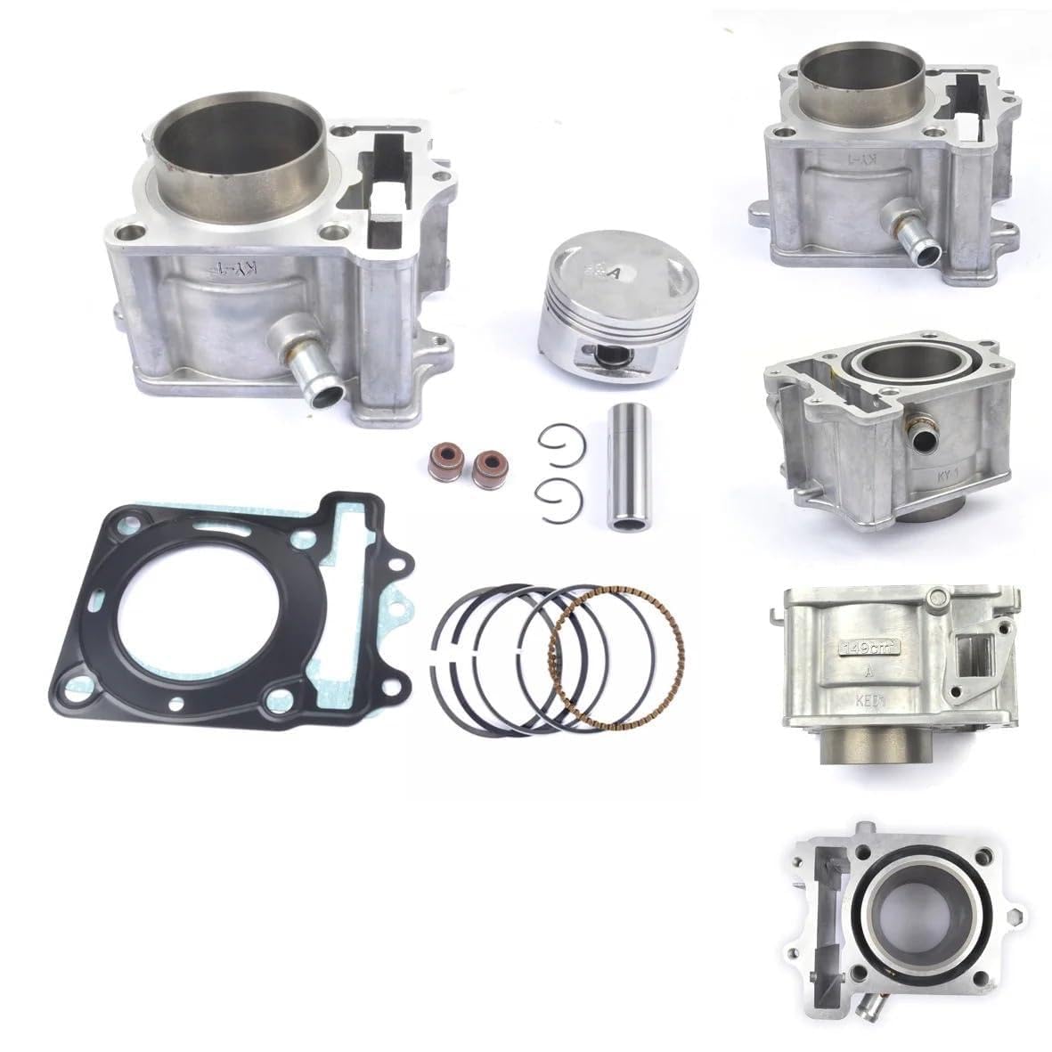 Kit de modificación de cilindro 150cc compatible con scooter Bet & Win 125 4