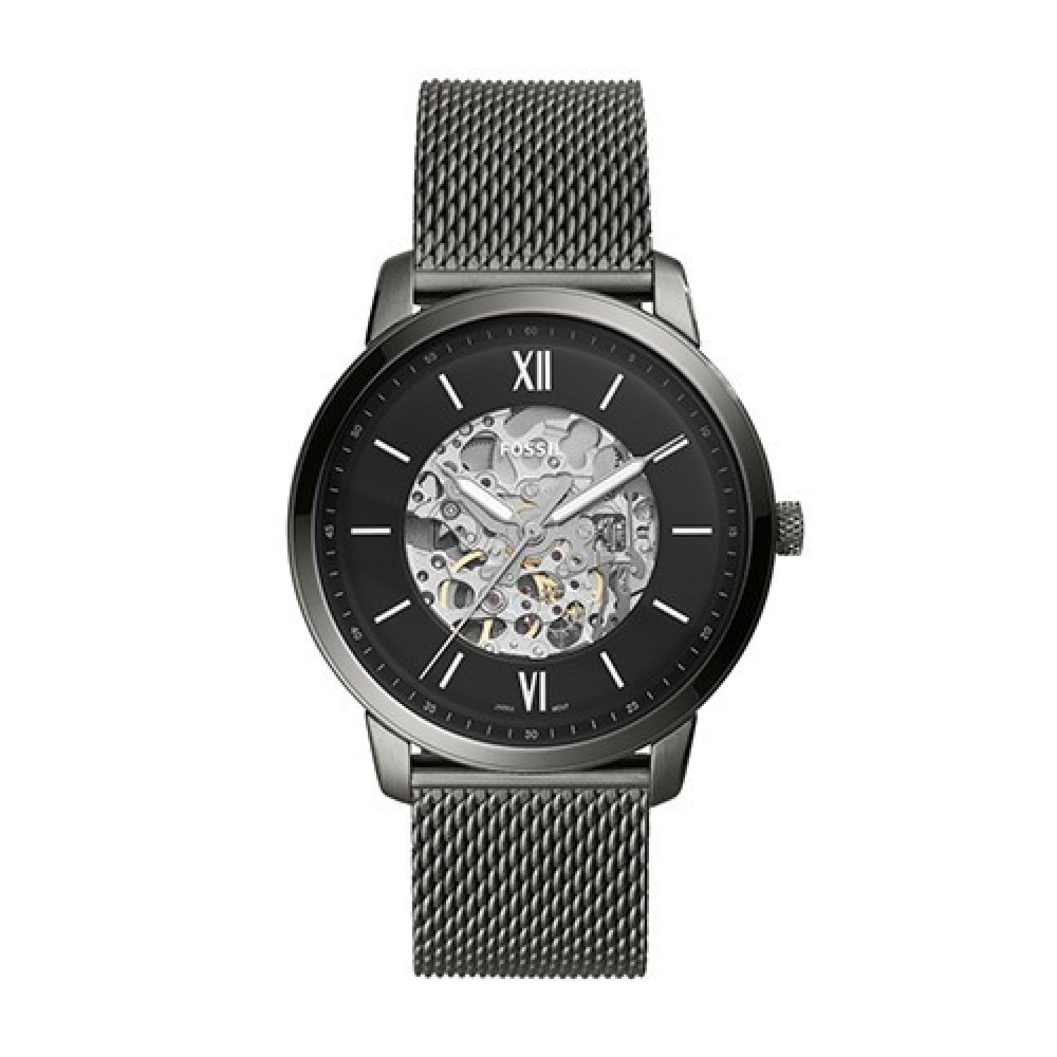 Fossil Neutra orologio da uomo, movimento automatico, bracciale in acciaio o cinturino in pelle