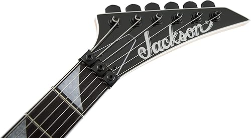 Miniatura 5 de Jackson JS Series Rhoads JS32 - Guitarra eléctrica gris satinado con cable de instrumento Fender de 10 pies, correa, afinador de clip de