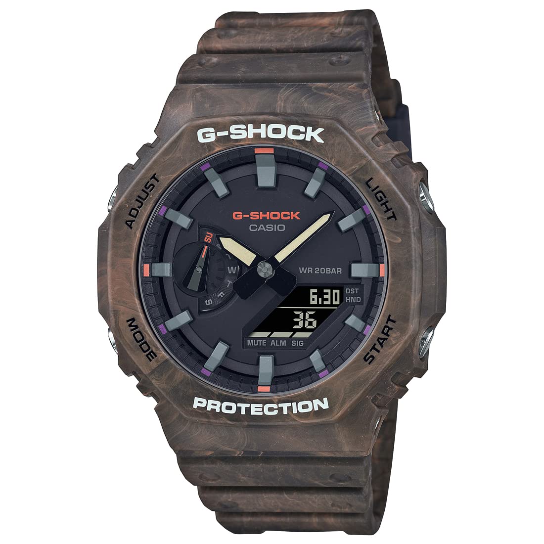 Casio G-Shock Carbon Core Guard Analog-Digital Black Dial Men GA-2100FR-5ADR (G1194) (B09SFYGDKZ) Amazon Price History, Amazon Price Tracker
