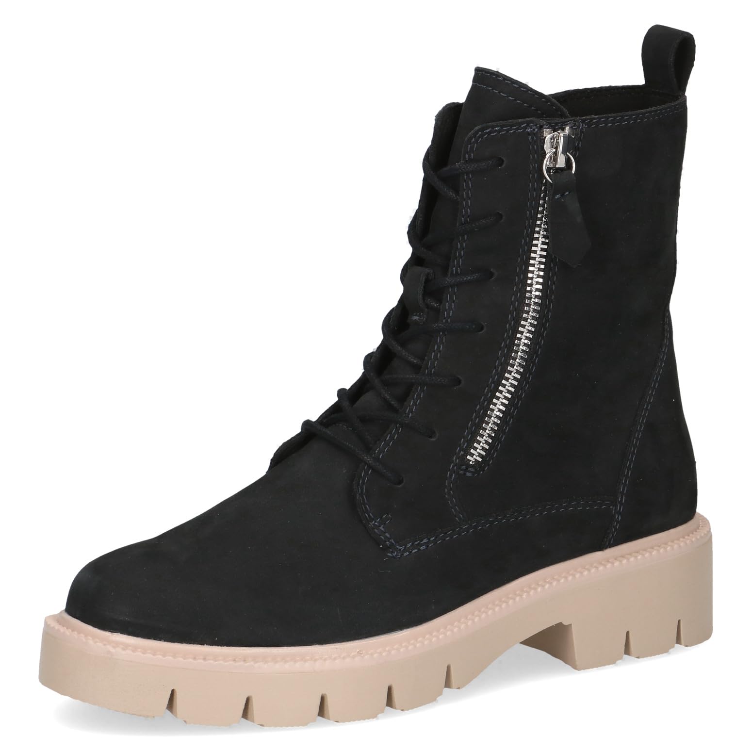 CAPRICE Damen Stiefeletten aus Leder mit Reißverschluss