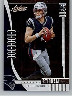 2019 Absolute #122 Jarrett Stidham RC Rookie New England Patriots NFL Football Trading Card New England Patriots
