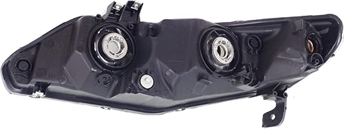 Miniatura 7 de Garage-Pro Faro delantero lateral del conductor y del pasajero para Honda Civic 2006-2008 Sedan halógeno compatible con DX, DX-G, EX, GX, LX, MUGEN