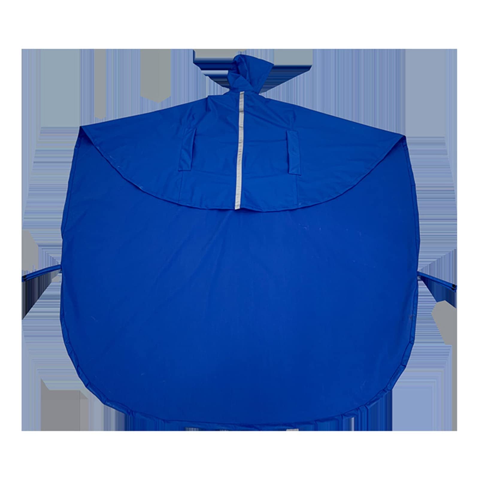 Poncho impermeable para silla de ruedas con capucha, suave y resistente al desgarro, cubierta de lluvia reflectante de seguridad gris para silla de ruedas