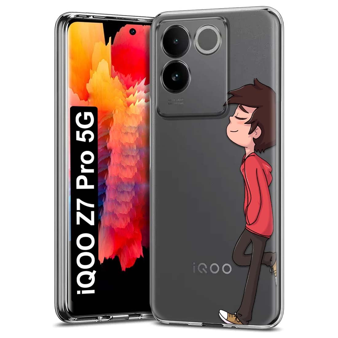 Fashionury Soft Silicon Slimfit Back Cover for iQOO Z7 Pro 5G Stylish Printed Back Cover for iQOO Z7 Pro 5G -D0036 (B0CK7YQ44B) Amazon Price History, Amazon Price Tracker