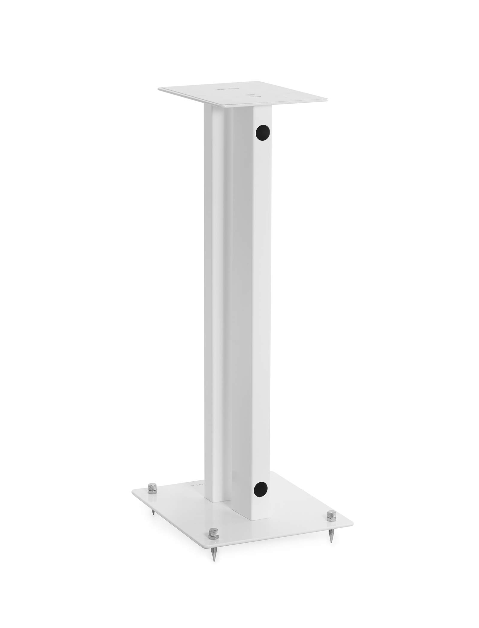 Triangle – Supporti per Diffusori S02 per Diffusori da Libreria Hi-Fi & Home Cinema - Altezza 596 mm - Supporti a Compatibilità Universale - Bianco (Coppia)