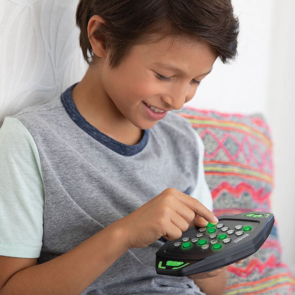 Learning Resources BrainBolt Genius – Elektronisches Gedächtnisspiel mit Lichtsequenzen – Intelligenzspiel für Kinder ab 7 Jahren Tragbar & Lautlos