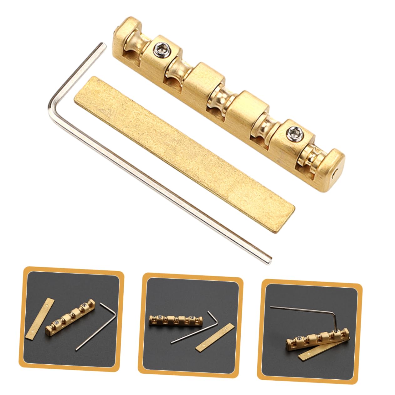 Abaodam Gl234 Bass Pillow Replacement Guitar String Nuts Tusq Nut String Accessories